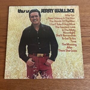 This Is Jerry Wallace Decca Records Vinyl LP Stereo 1971